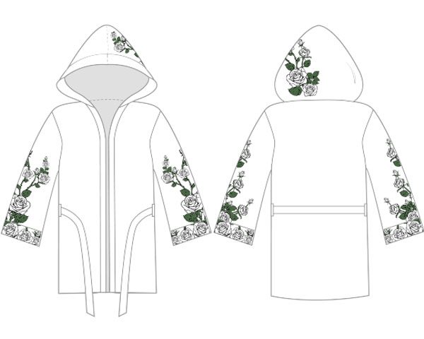 Boxxerworld Roses Robe